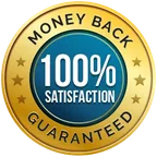 100% satisfaction money-back guarantee
